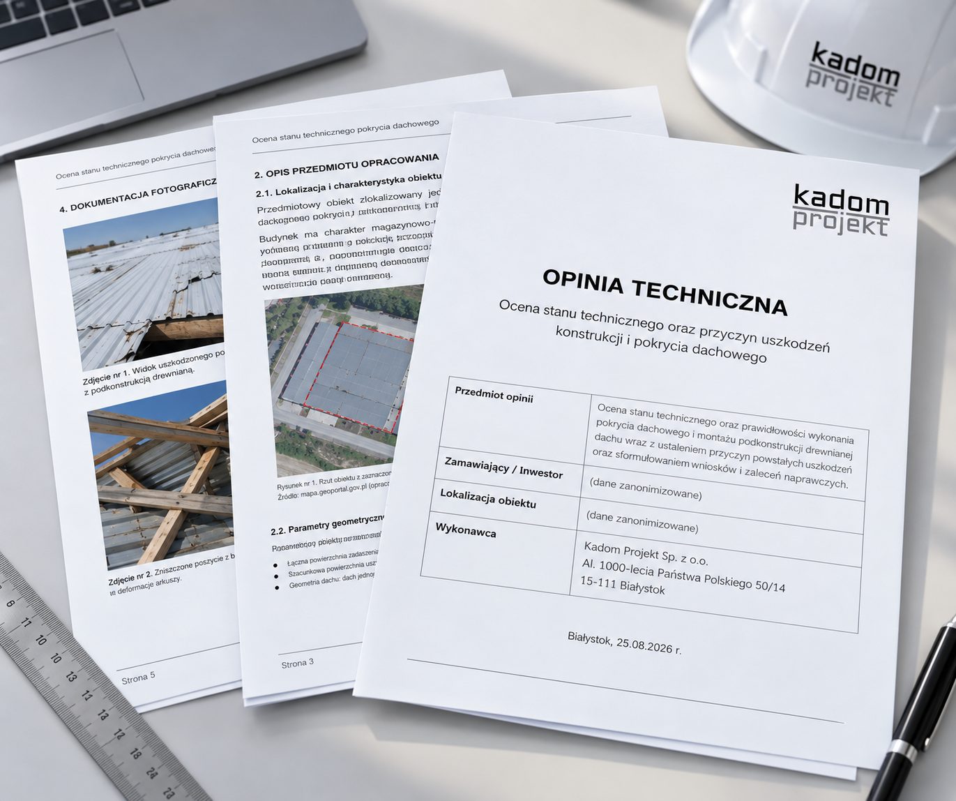 Opinia techniczna Białystok