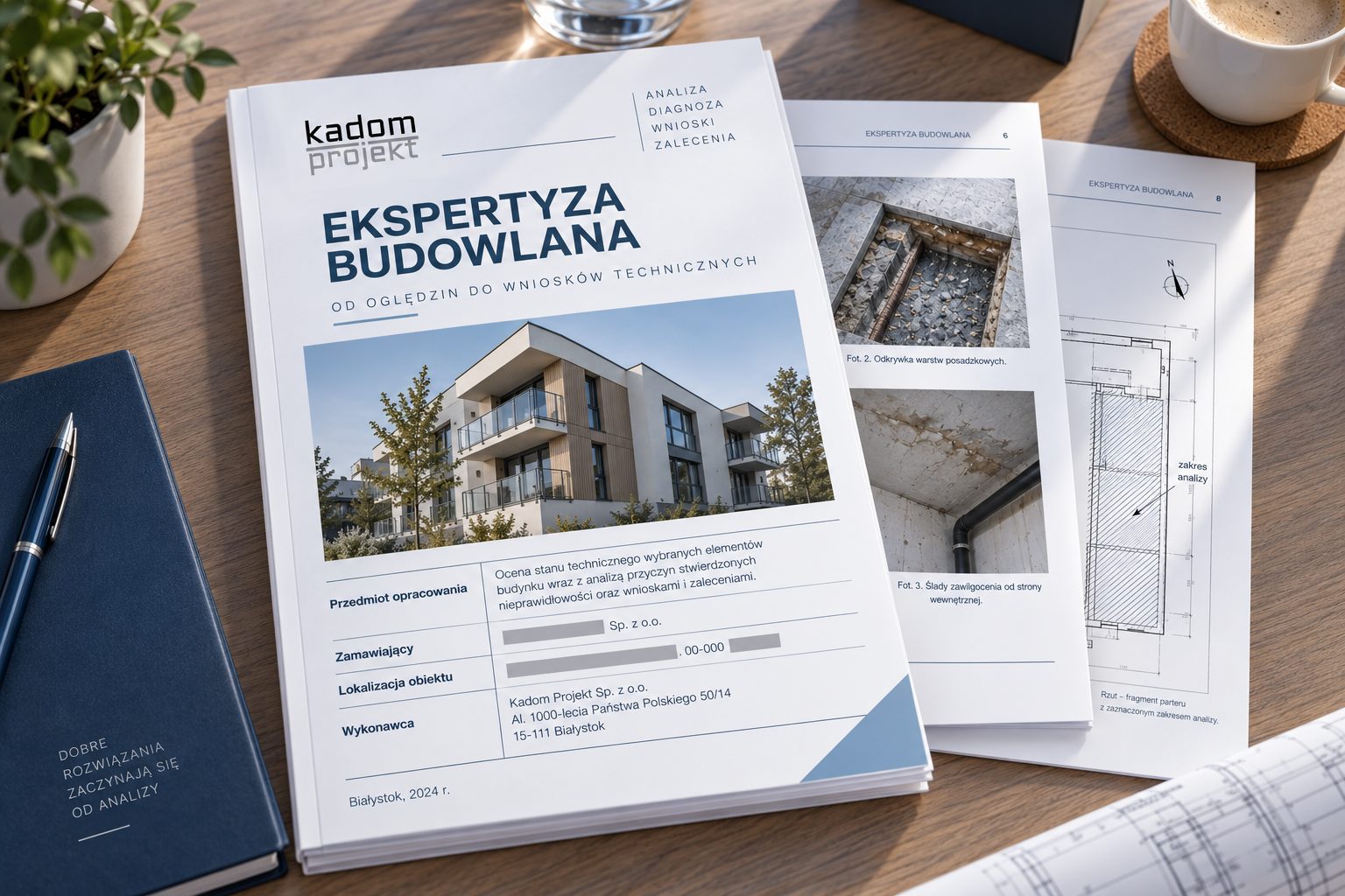 Dokumentacja ekspertyzy budowlanej